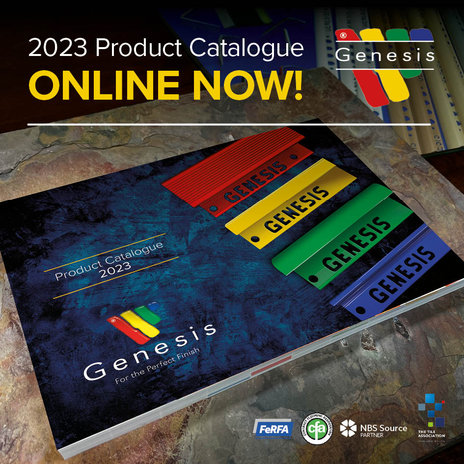to 2023 and our new product catalogue! Genesis For the