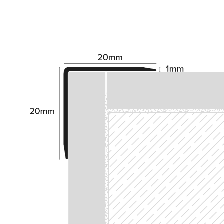 Aluminium Rounded Corner Guard
