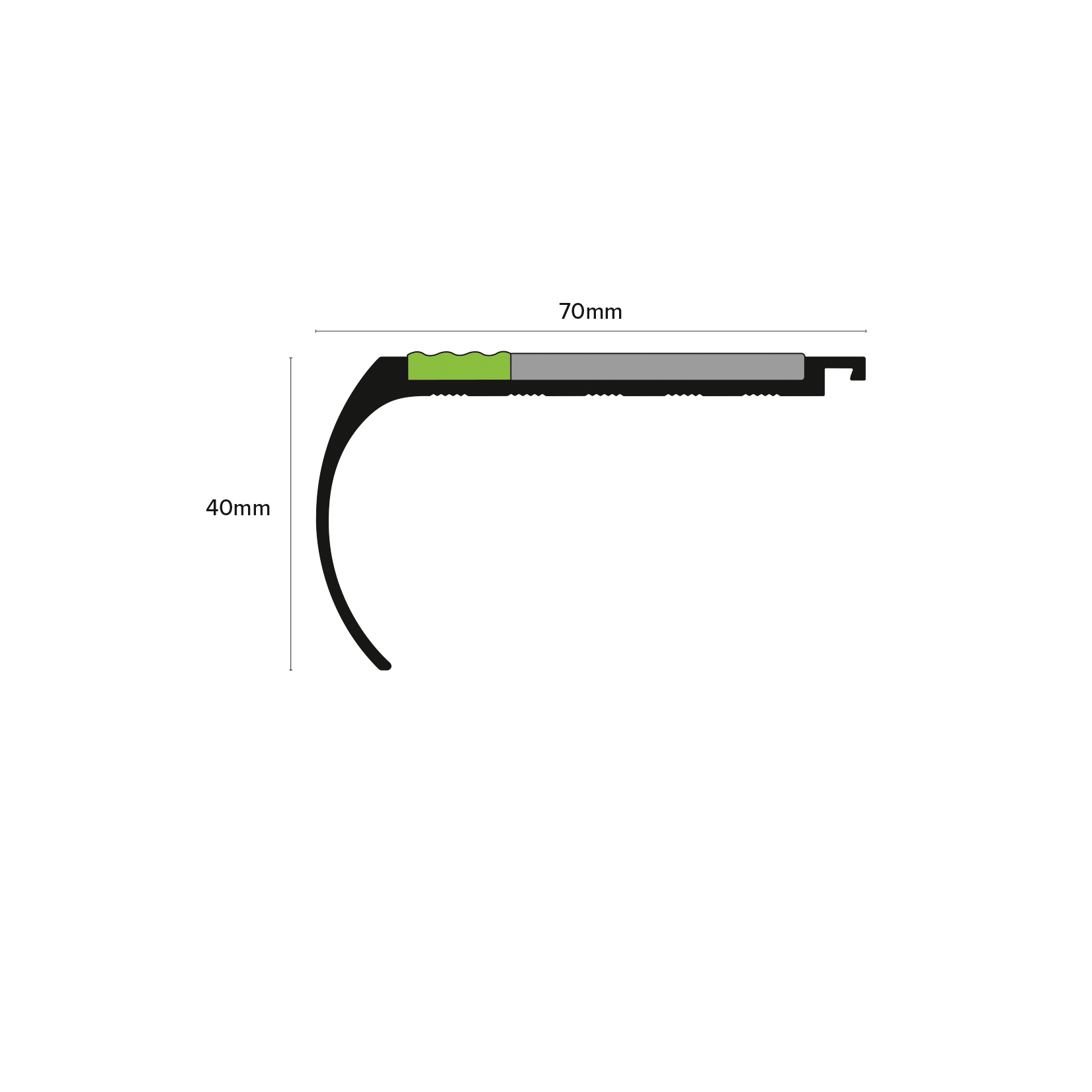 Bullnose Single Channel