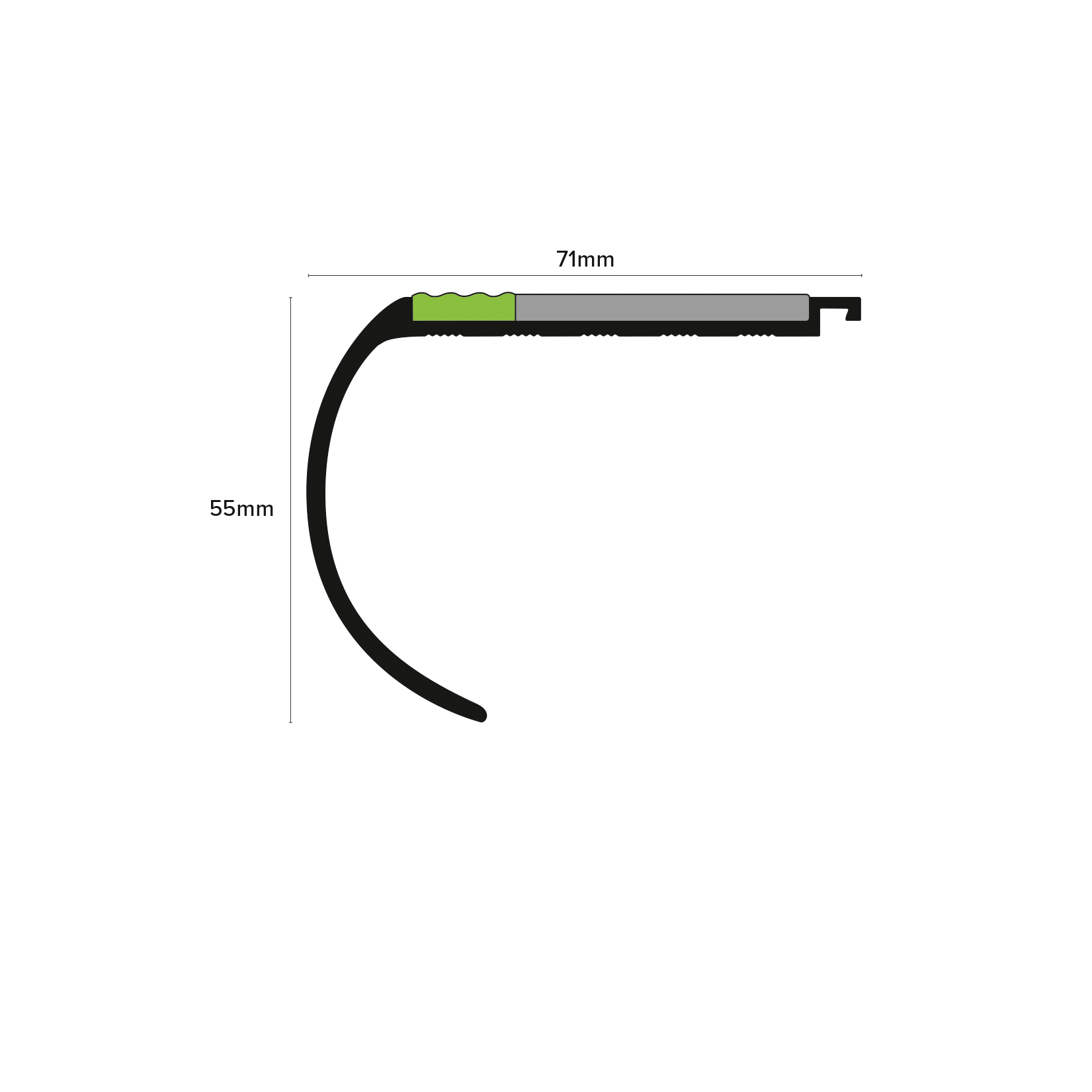 Bullnose Single Channel