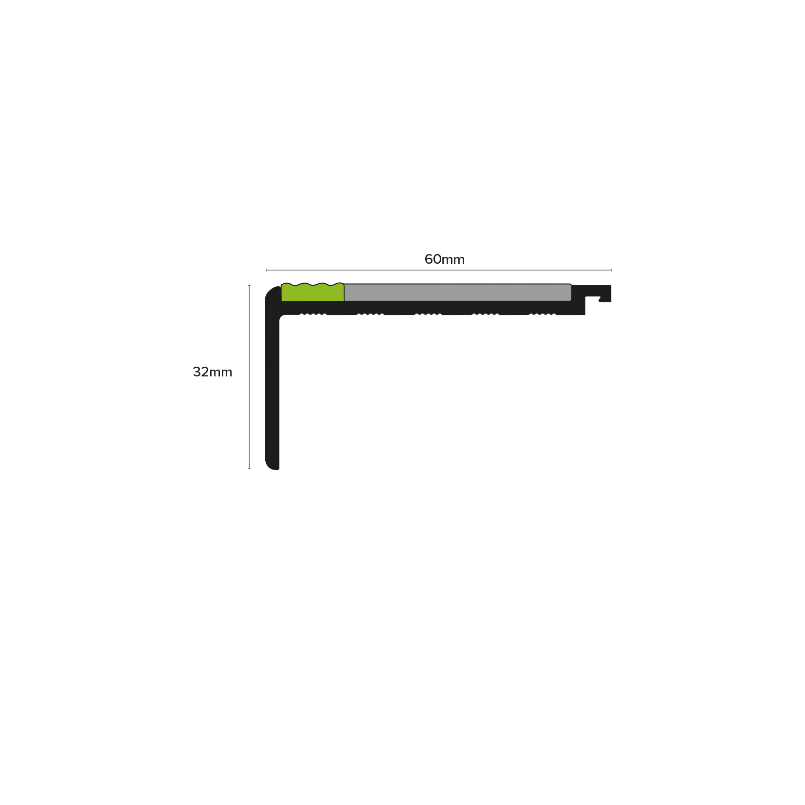 Heavy Duty Straight Single Channel