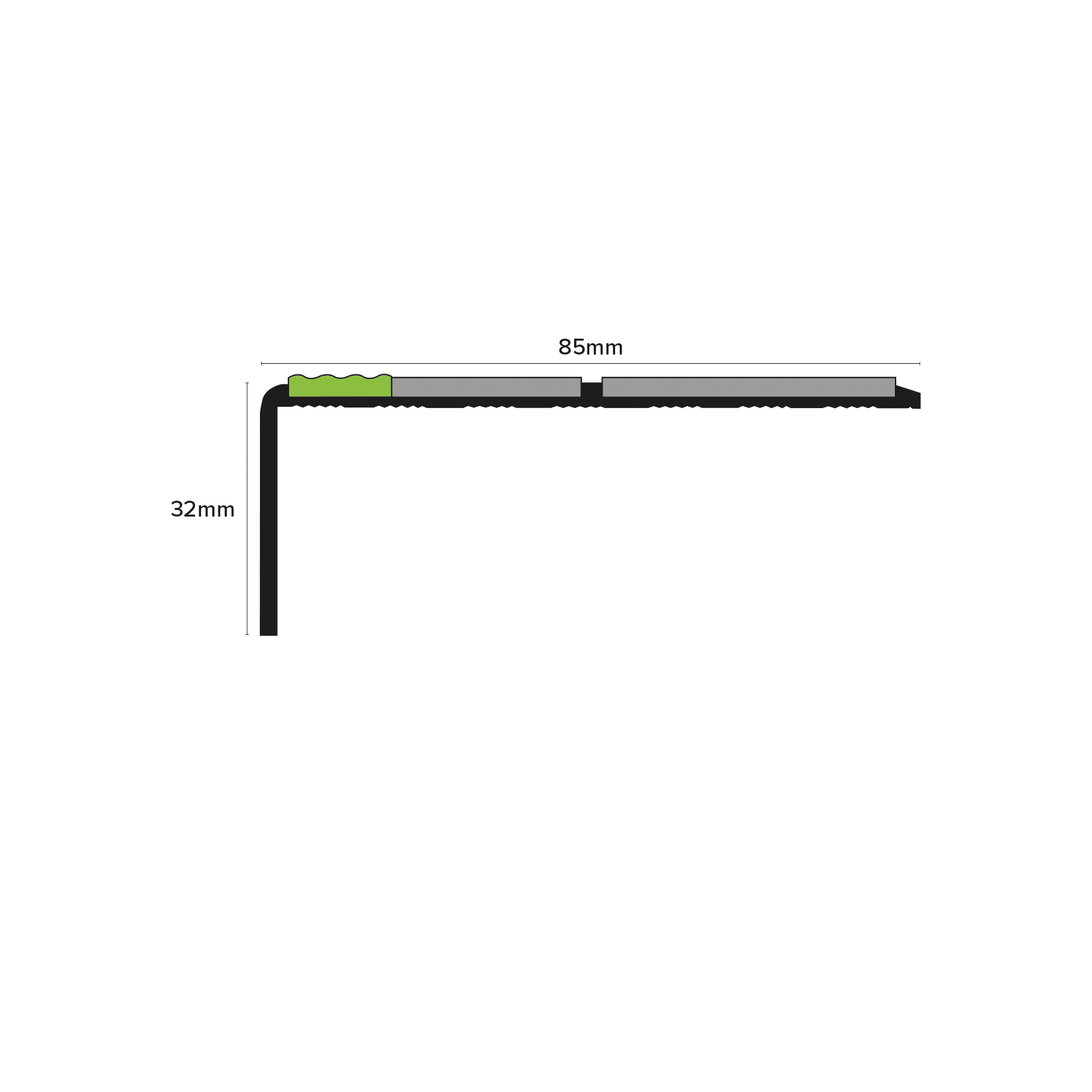 Straight Double Channel