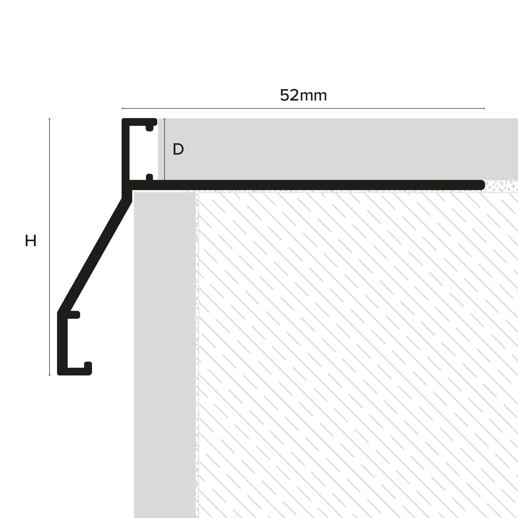 Angled Balcony Profile