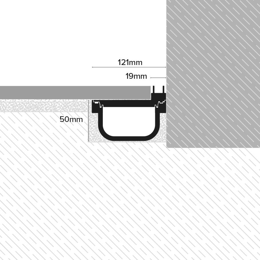 Tile-in Channel Drains