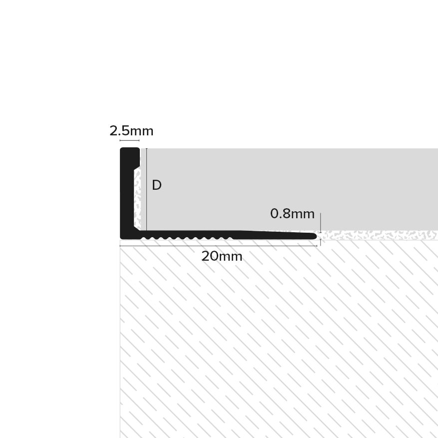 Aluminium Medium Duty Straight Edge