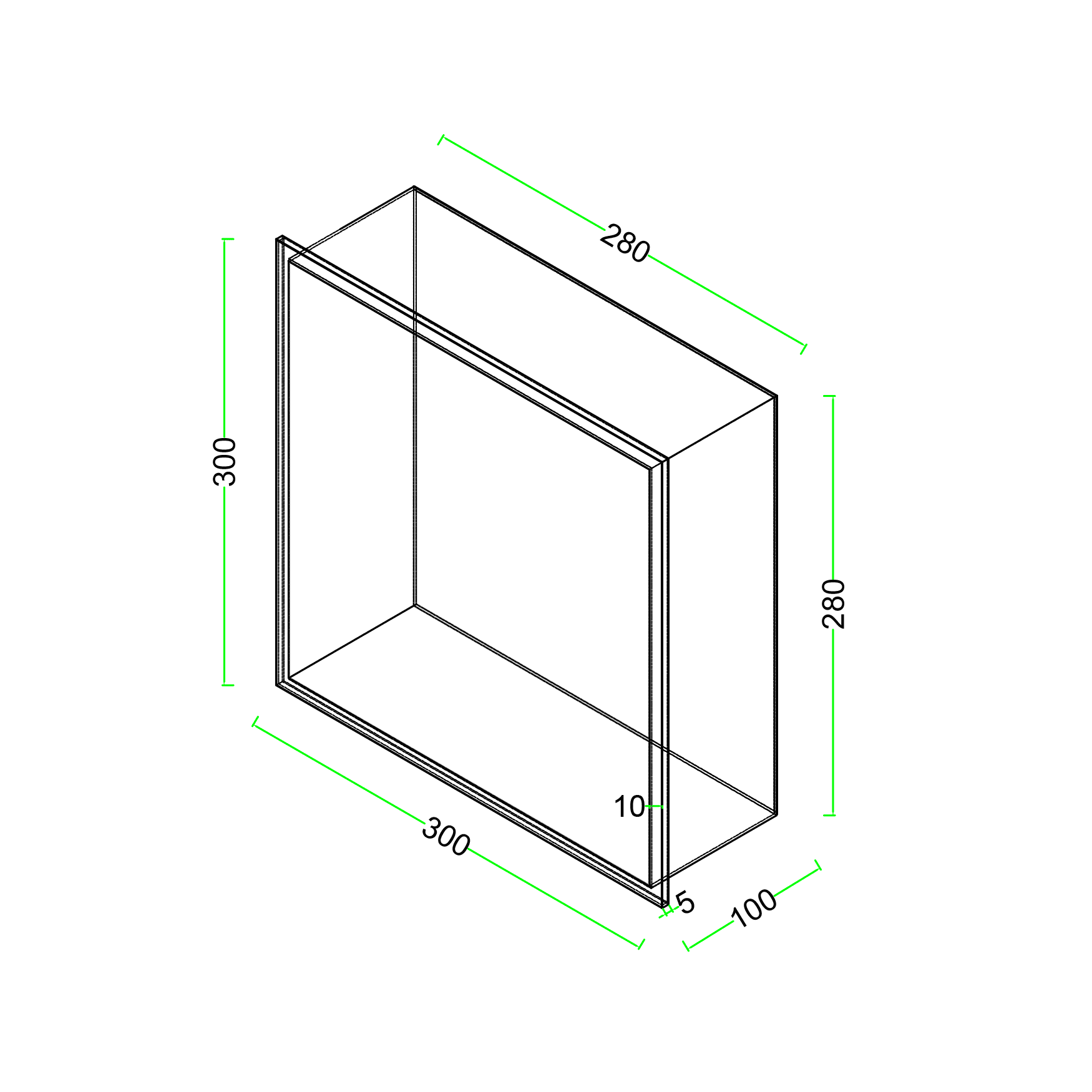 Stainless Steel Niche