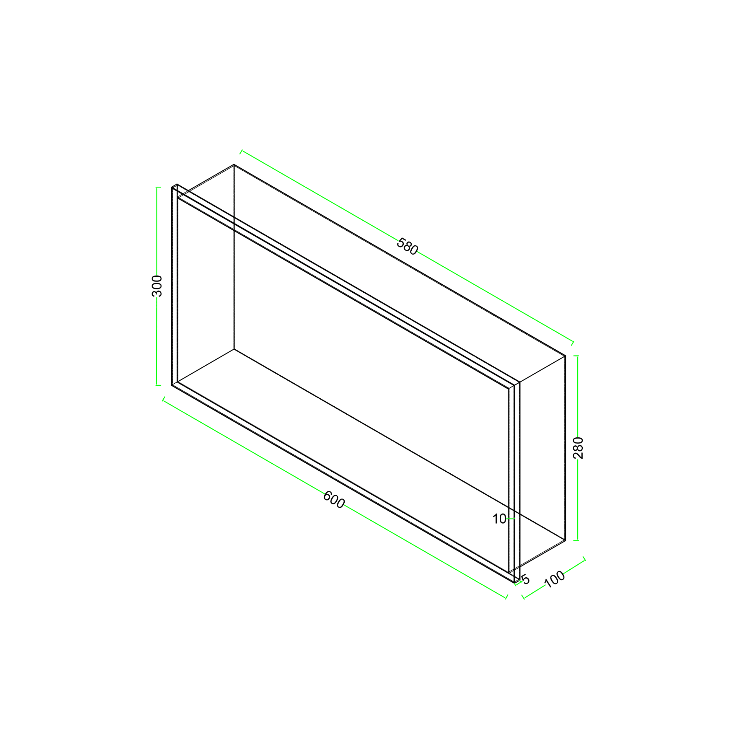 Stainless Steel Niche