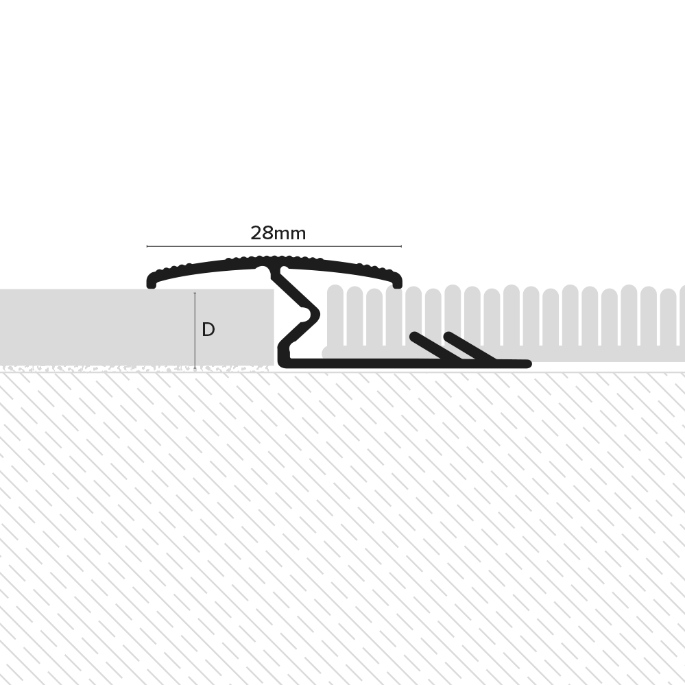 Z-Bar Carpet Lock