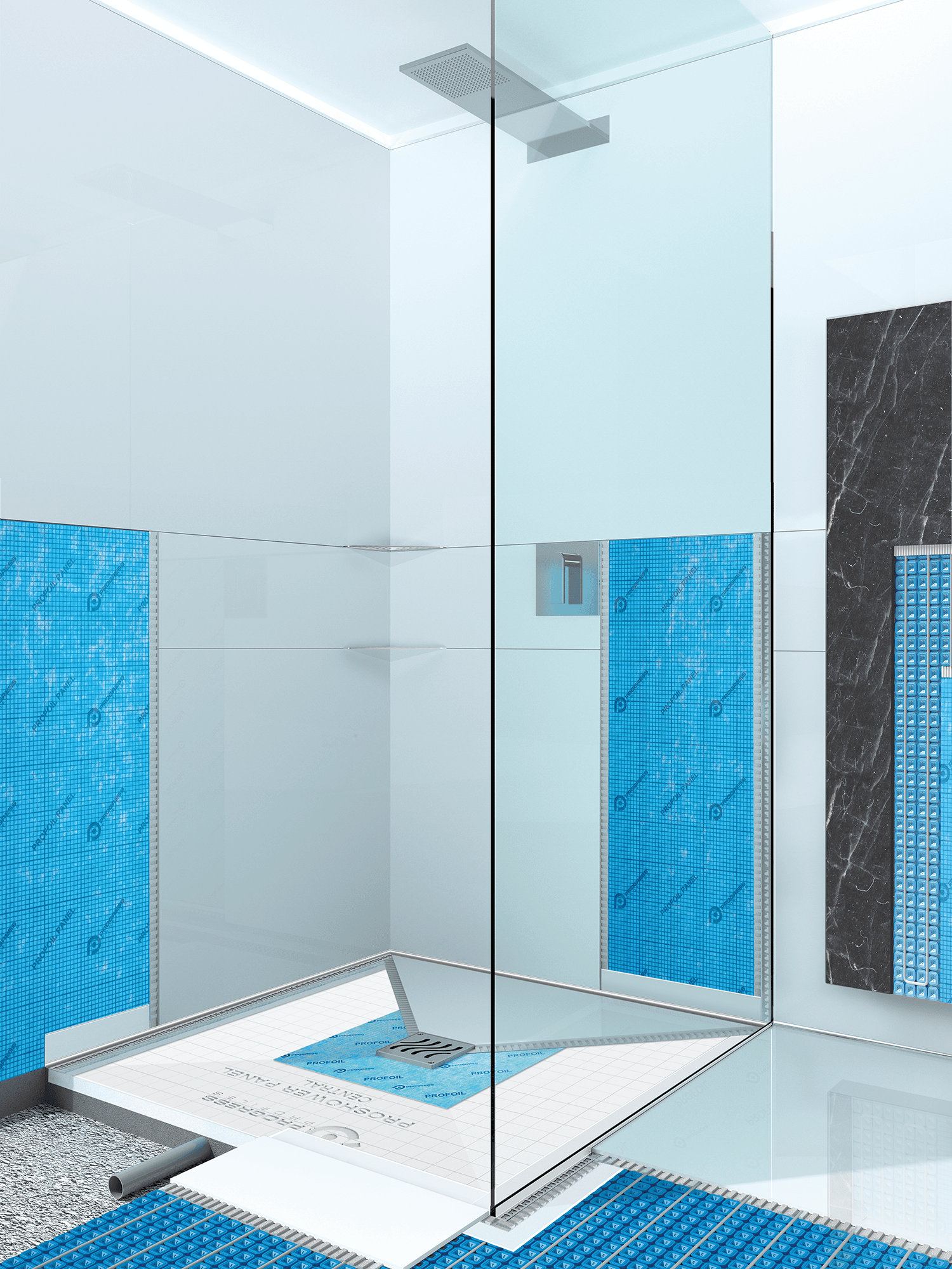 Proshower Drain Central Pro