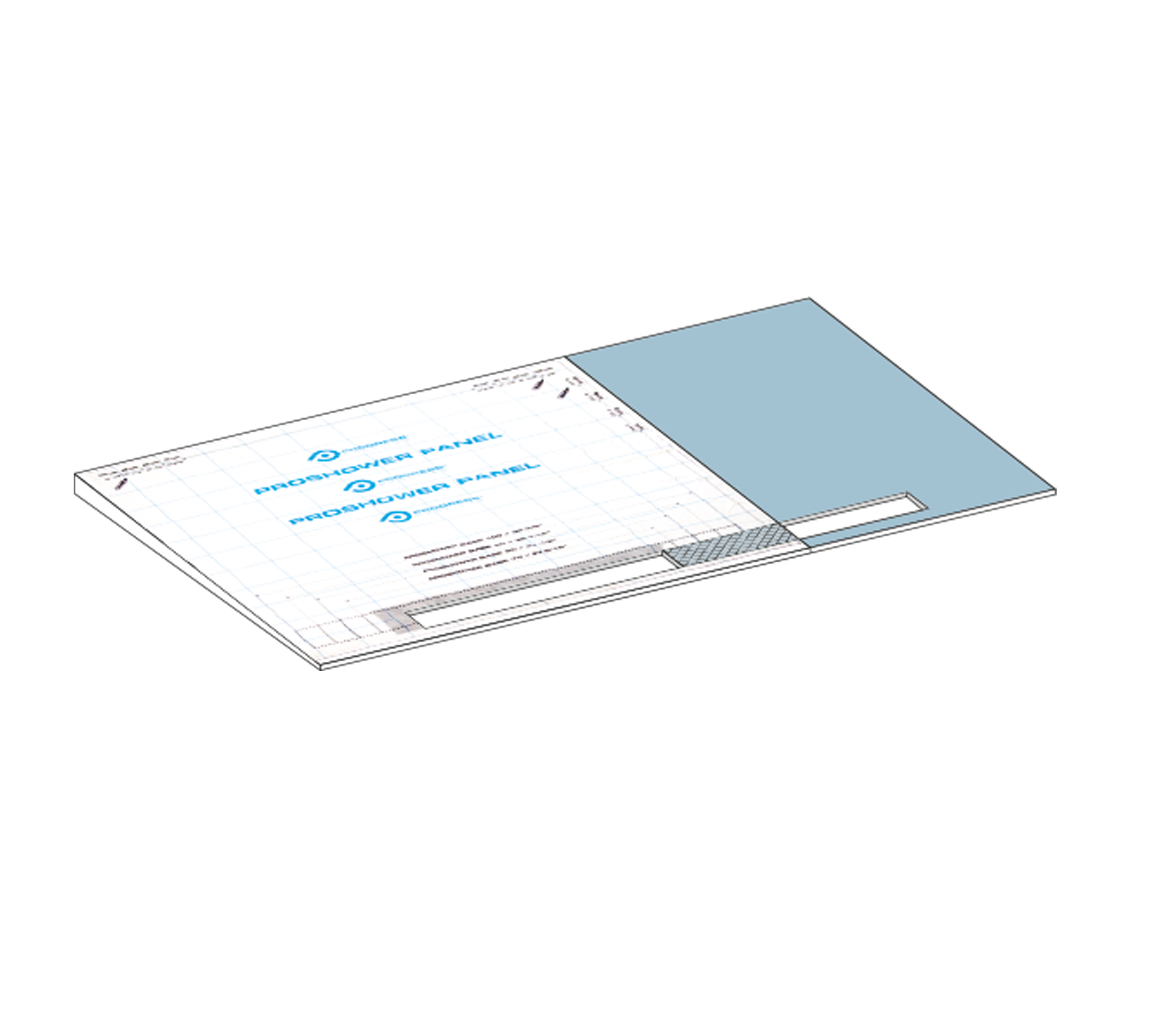 Proshower Panel Extension